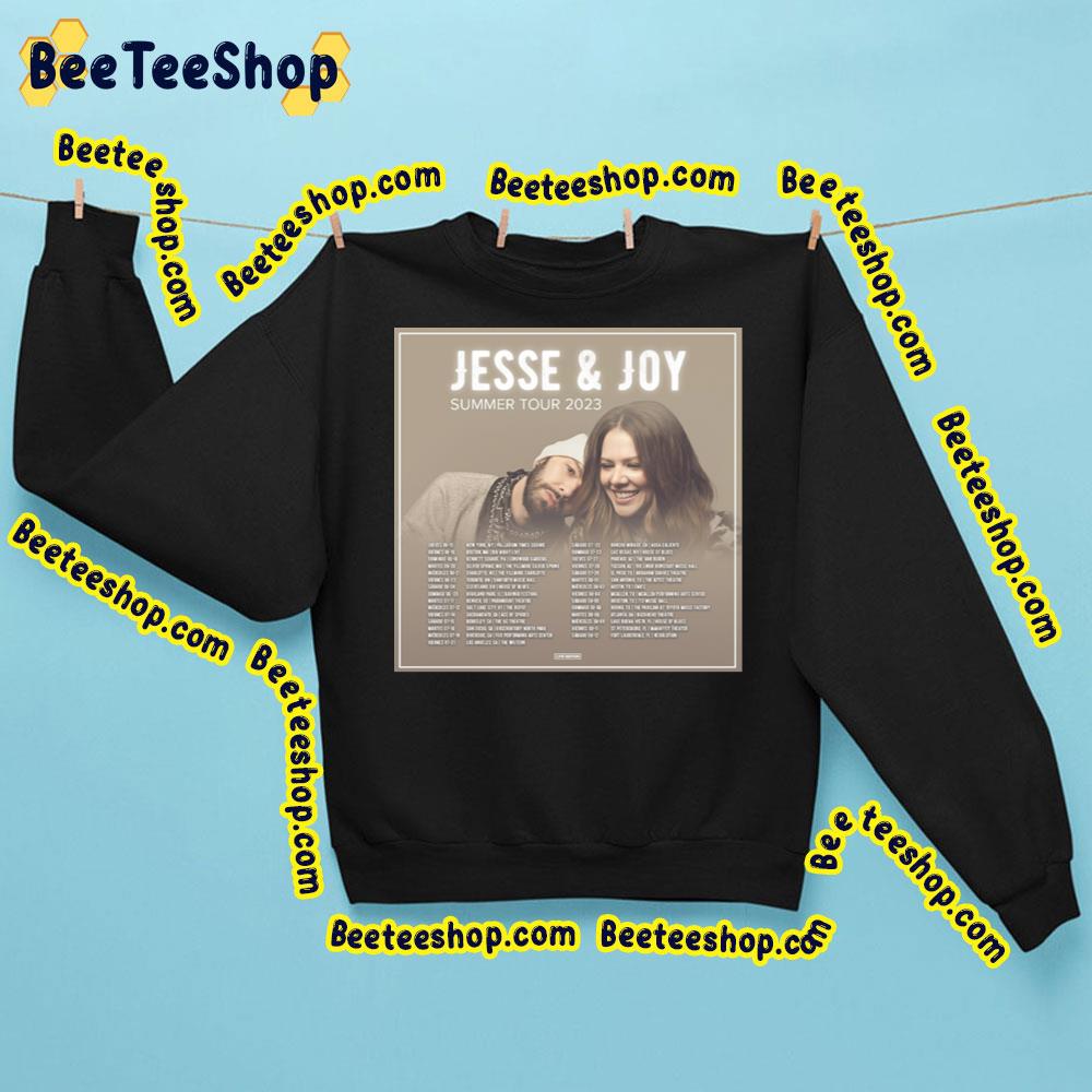 Jesse & Joy 2023 Summer Tour Dates Trending Unisex T-Shirt