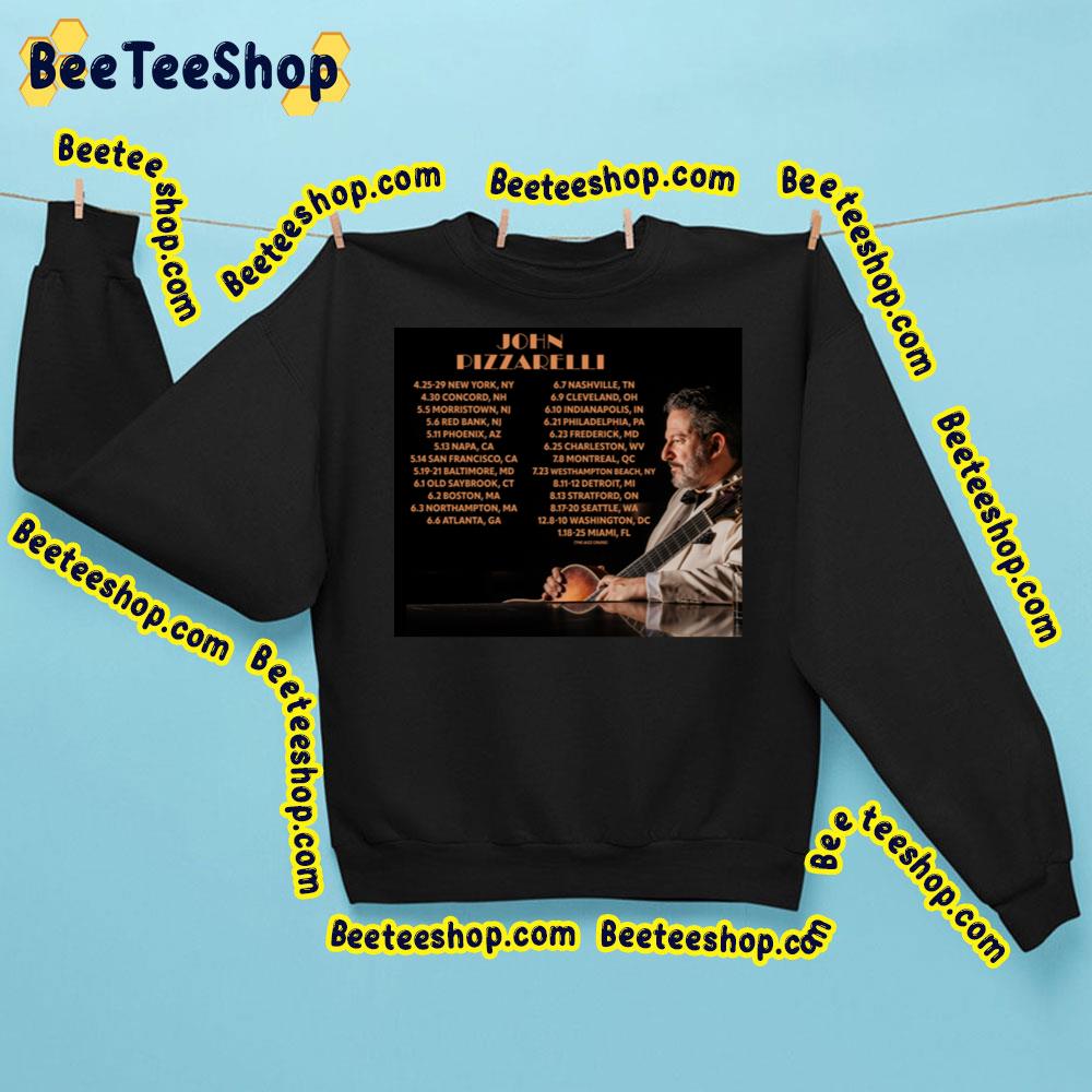 John Pizzarelli 2023 Tour Dates Trending Unisex Sweatshirt