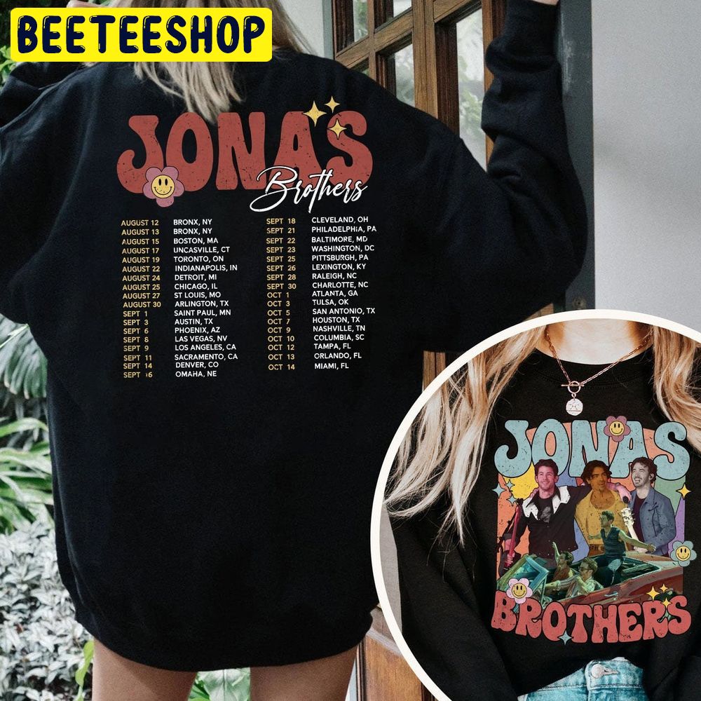 Jonas Brothers Tour Double Sided Trending Unisex Sweatshirt