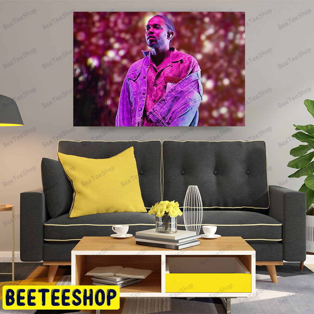 Kendrick Lamar Rapper Music Design Landscape Canvas