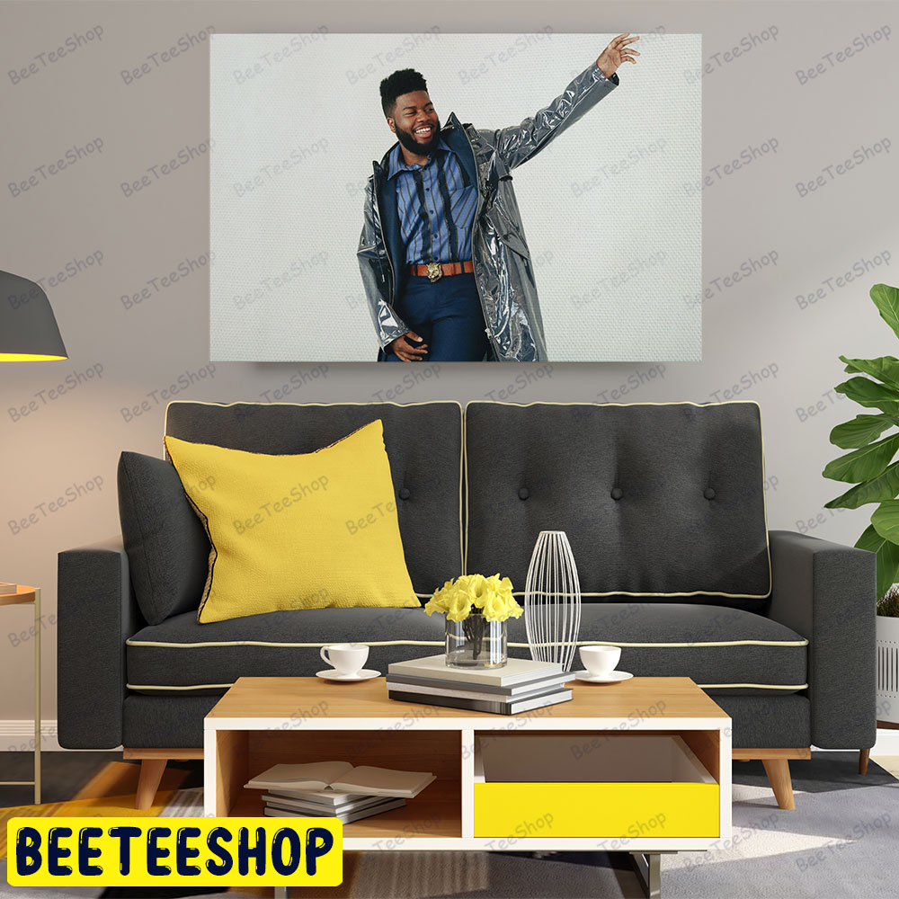 Khalid Singer Rapper Music Design Landscape Canvas