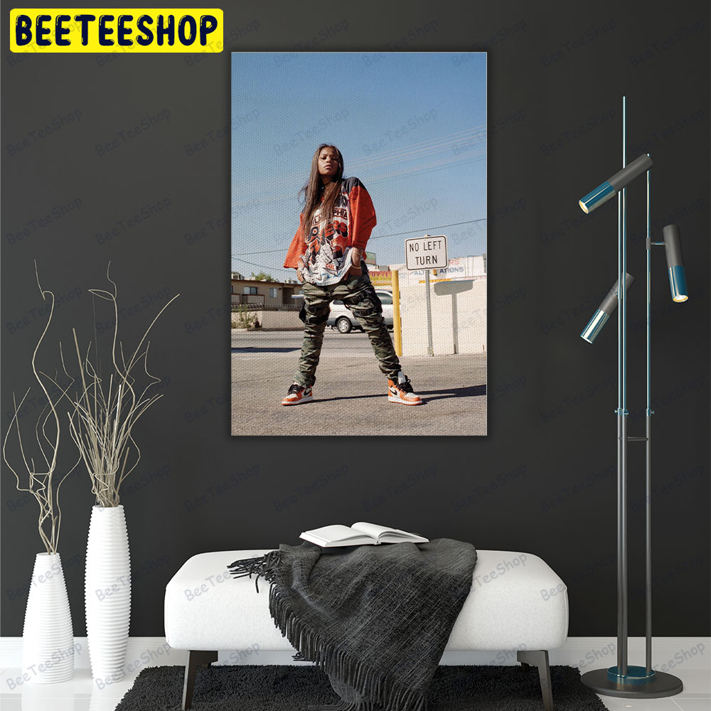 Kodie Shane Kodie Marr Rapper Music Design Portrait Canvas