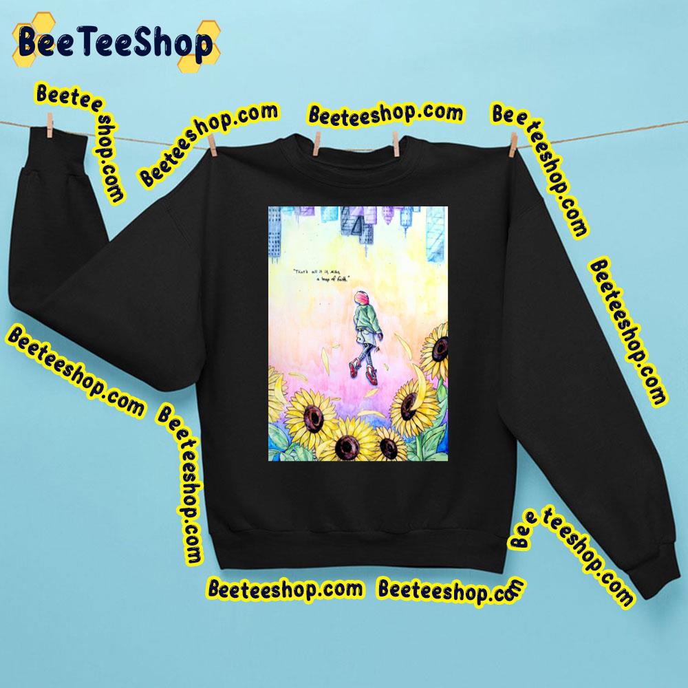 Leap Of Faith Spiderverse Movie Trending Unisex Sweatshirt