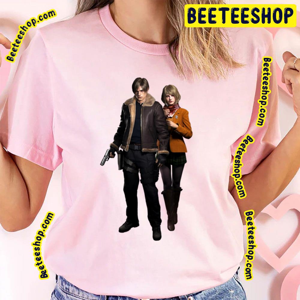 Leon And Ashley Remake Resident Evil Village Trending Unisex T-Shirt