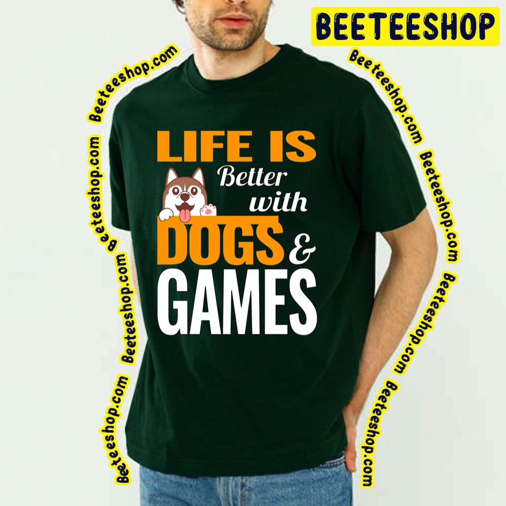 Life Dogs Therapy Game Trending Unisex T-Shirt