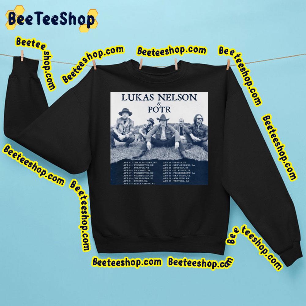 Lukas Nelson And Promise Of The Real April Tour 2023 Dates Trending Unisex Sweatshirt