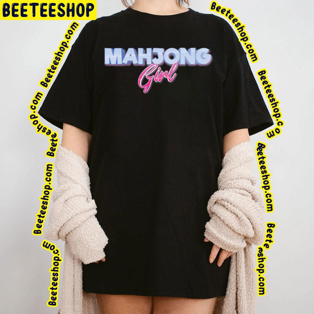 Mahjong Girl Therapy Game Trending Unisex T-Shirt