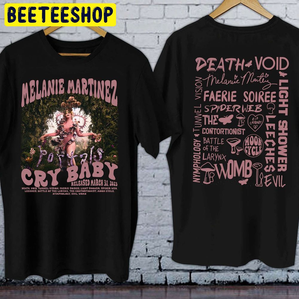 Melanie Martinez Portals Tour 2023 Double Sided Trending Unisex T-Shirt