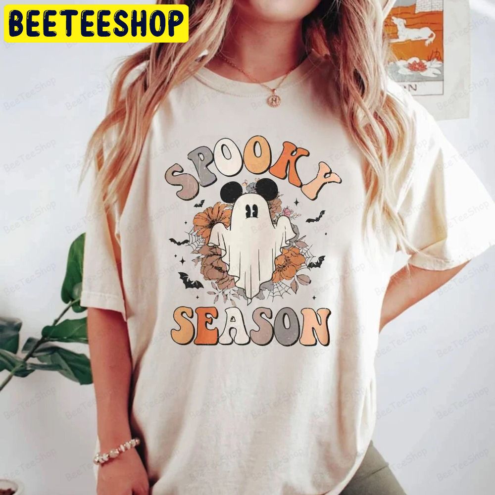 Mickey Ghost Spooky Season Halloween Trending Unisex T-Shirt