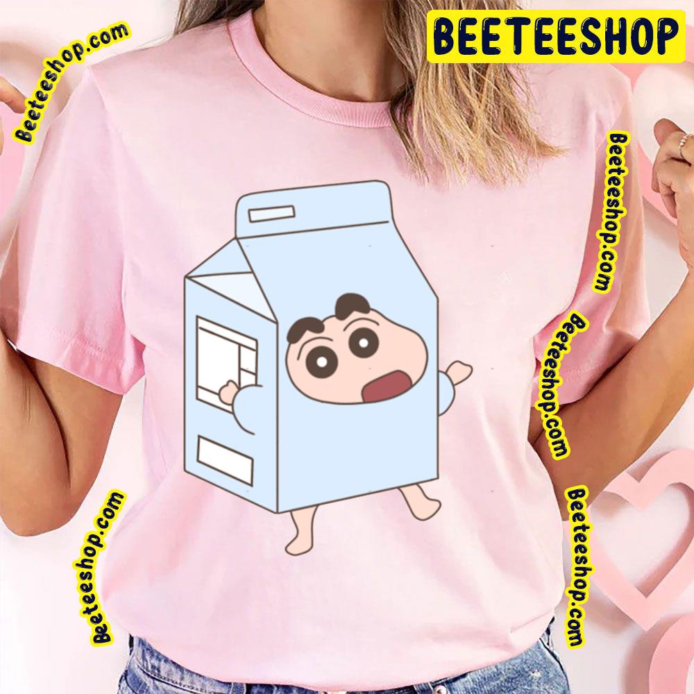 Milk Carton Crayon Shin Chan Trending Unisex T-Shirt