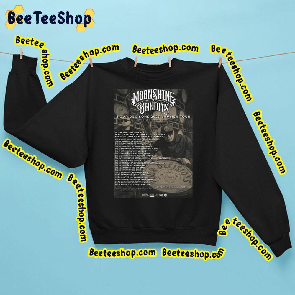 Moonshine Bandits Summer Tour 2023 Trending Unisex Sweatshirt