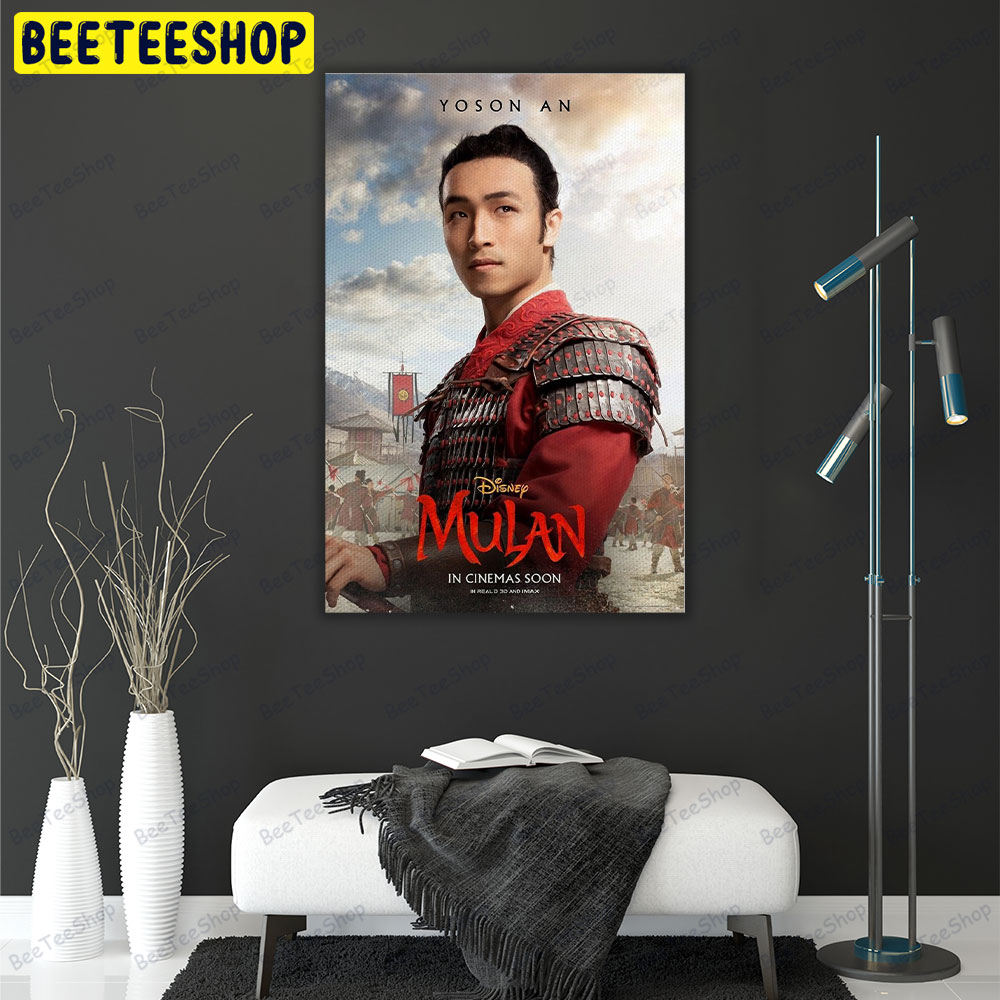 Mulan Disney Yoson An Movie Portrait Canvas