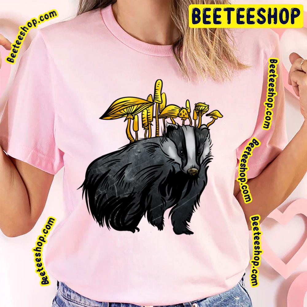 Mushroom Badger Trending Unisex T-Shirt