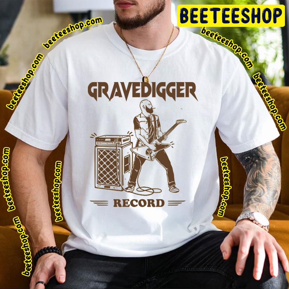 Music Record Grave Digger Trending Unisex T-Shirt