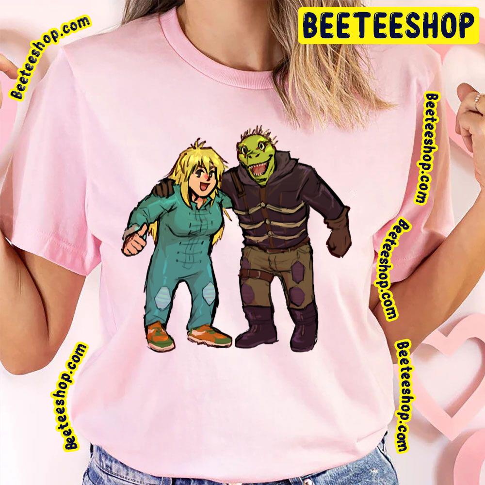 Nikaido And Caiman Dorohedoro Trending Unisex T-Shirt