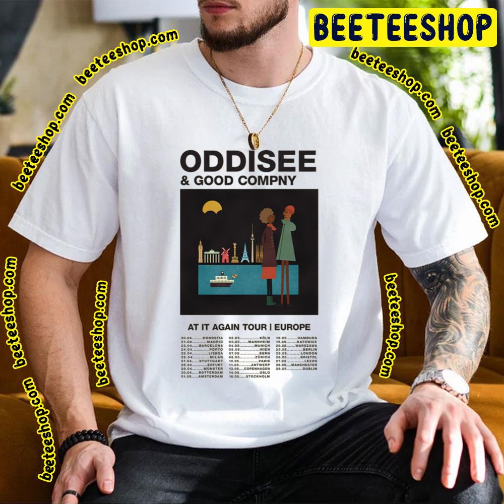 Oddisee At It Again Tour Europe 2023 Trending Unisex T-Shirt