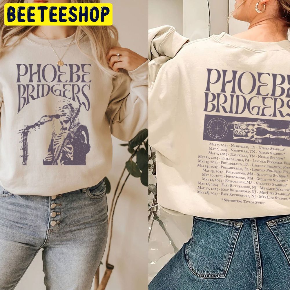 Phoebe Bridgers On Tour Double Sided Trending Unisex Sweatshirt