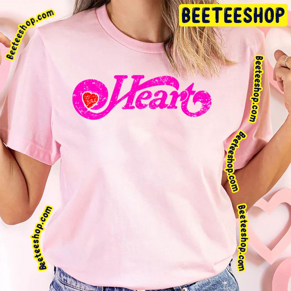 Pink Logo Heart Band Trending Unisex T-Shirt