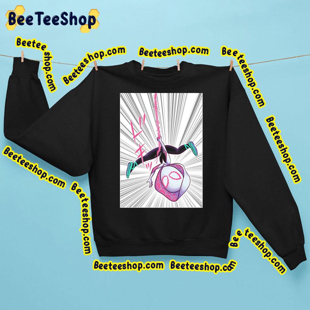 Pink Spider Gwen Spiderverse Movie Trending Unisex Sweatshirt