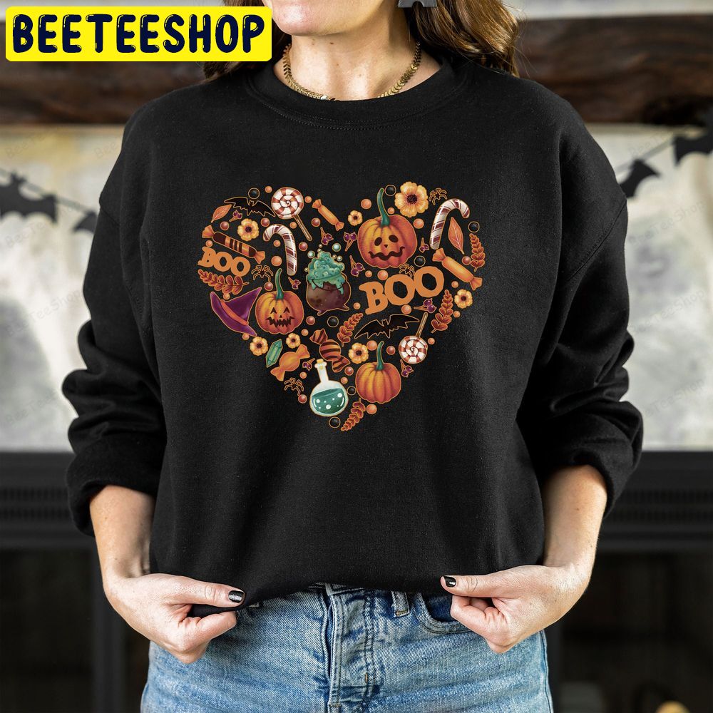 Pumpkin Halloween Vintage Trending Unisex Sweatshirt