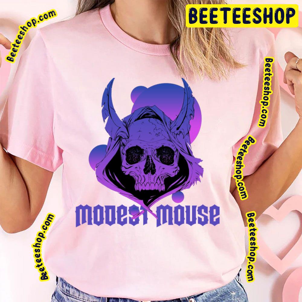 Purple Skull Modest Mouse Trending Unisex T-Shirt