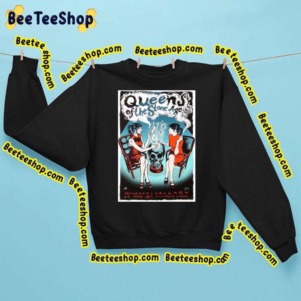 Queens Of The Stone Age Calgary Concert Music Trending Unisex Sweatshirt