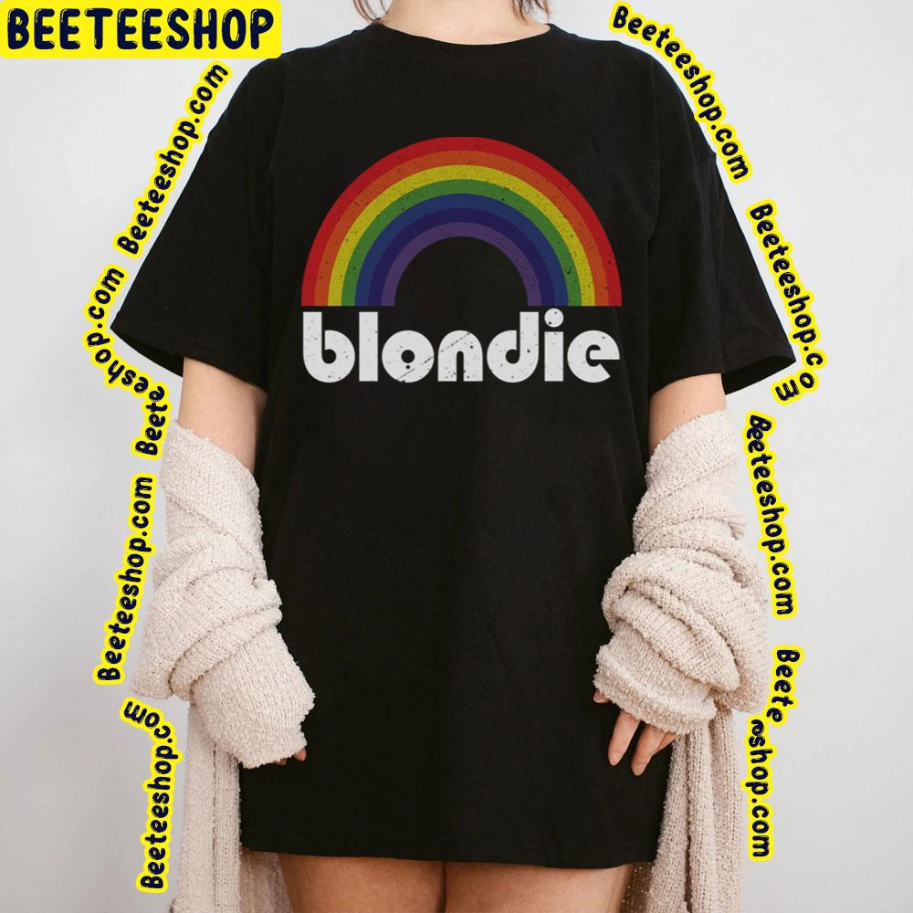 Rainbow Vintage Blondie Trending Unisex T-Shirt