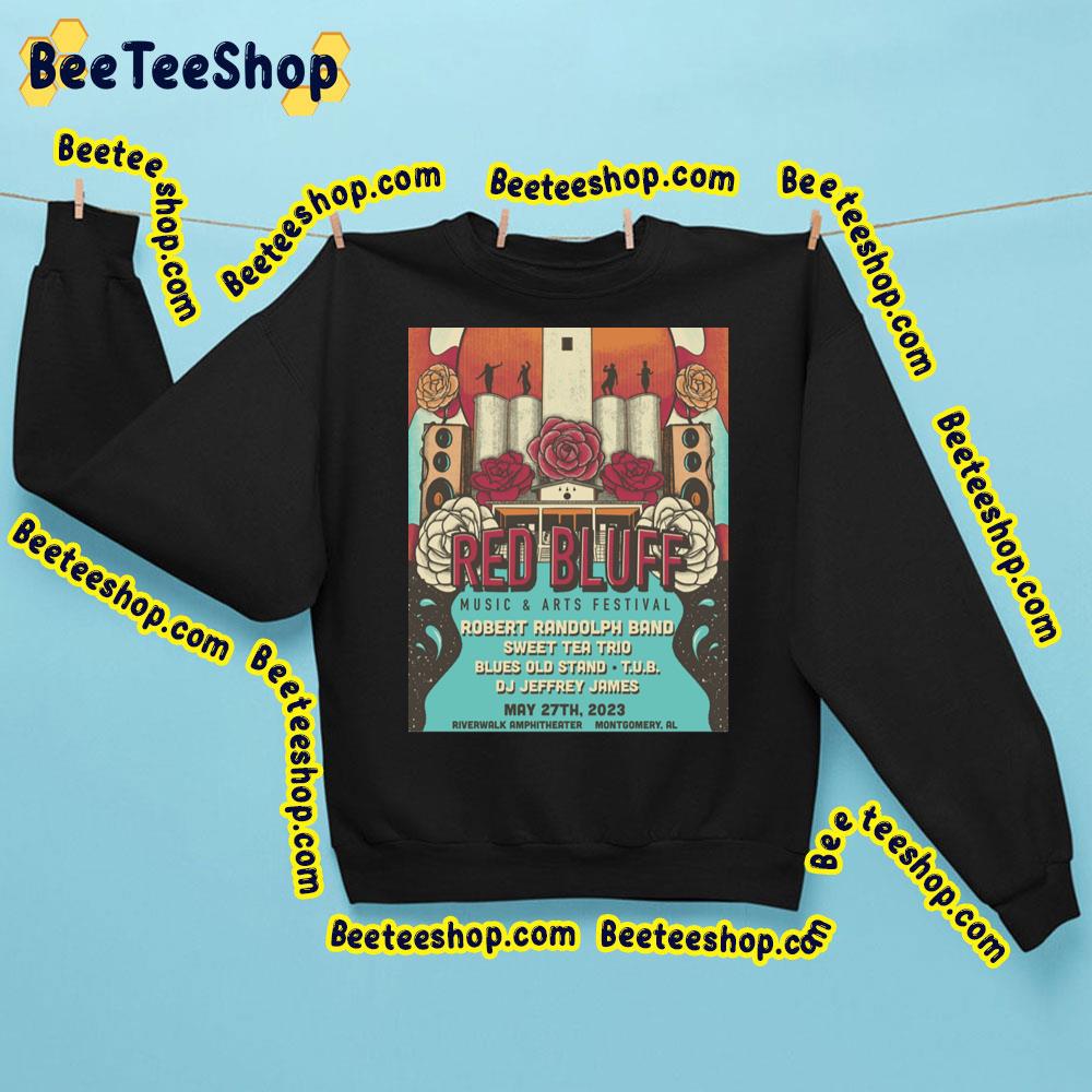 Red Bluff Music Arts Fest Robert Randolph 2023 Trending Unisex Sweatshirt