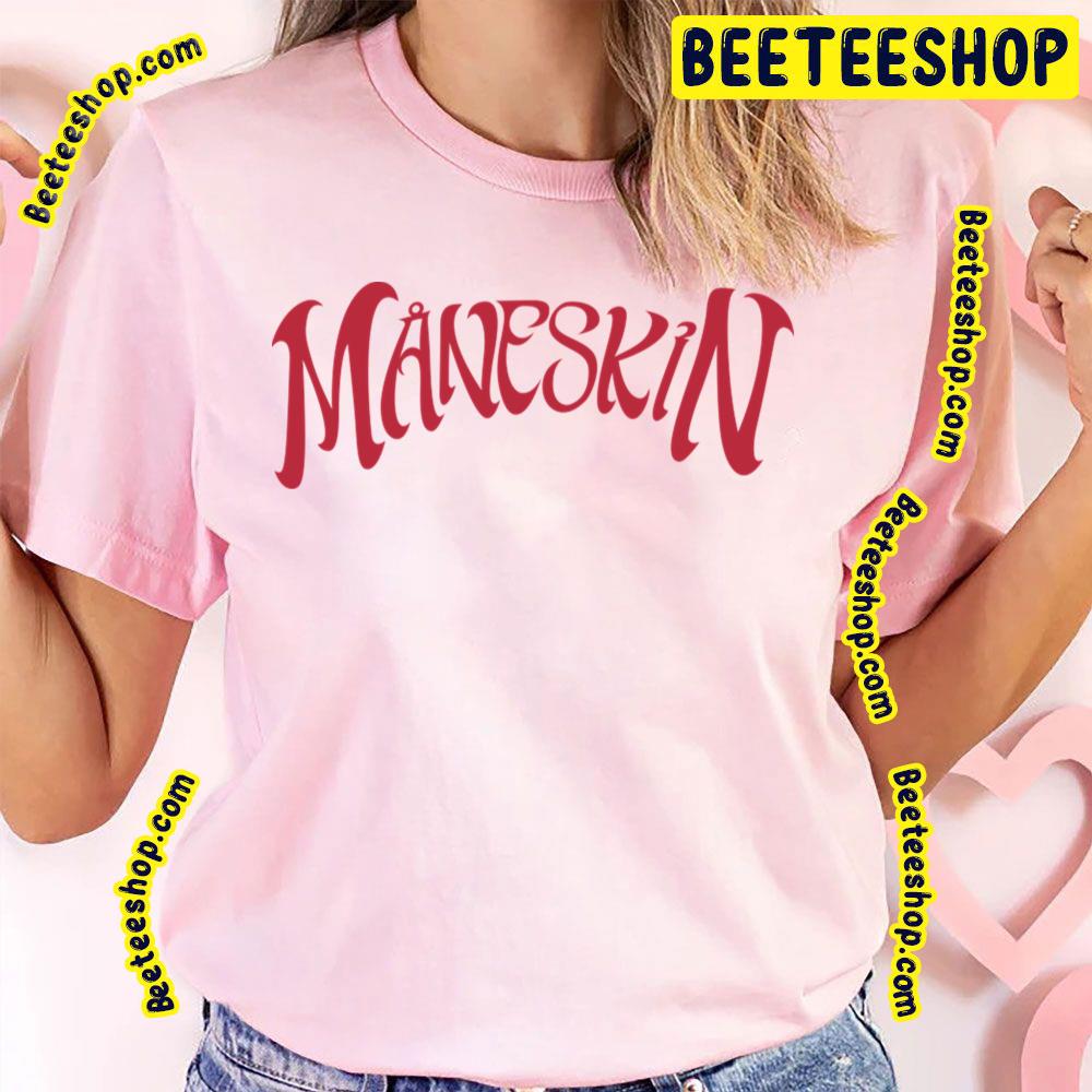 Red Logo Maneskin Band Trending Unisex T-Shirt