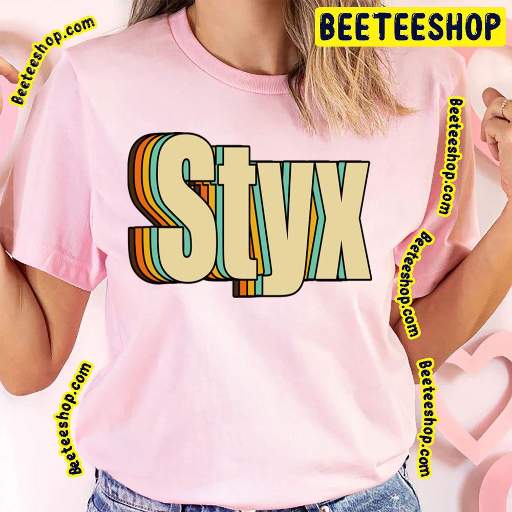 Retro Color Styx Logo Trending Unisex T-Shirt