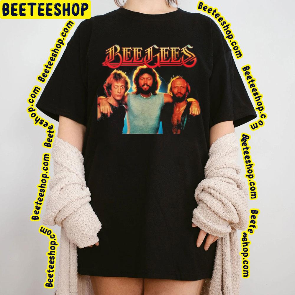 Retro Color The Bee Gees Band Music Trending Unisex T-Shirt