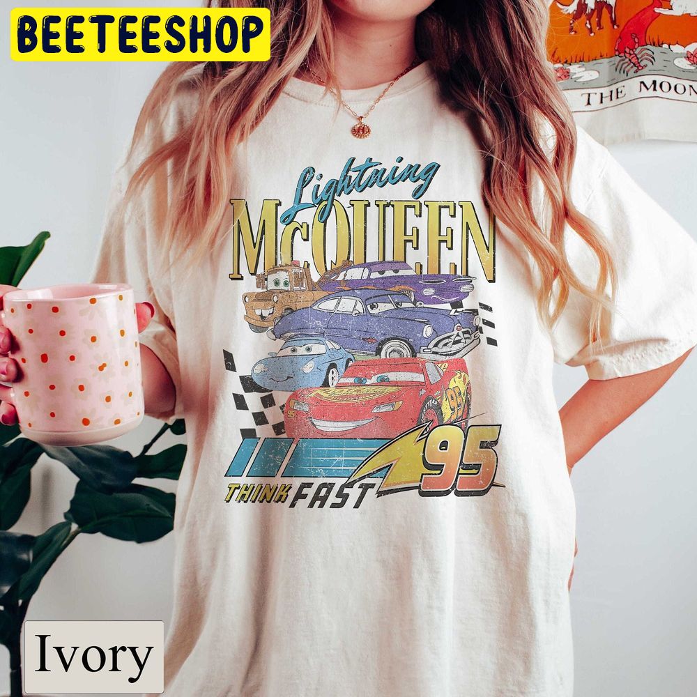 Retro Lightning Mcqueen Trending Unisex T-Shirt