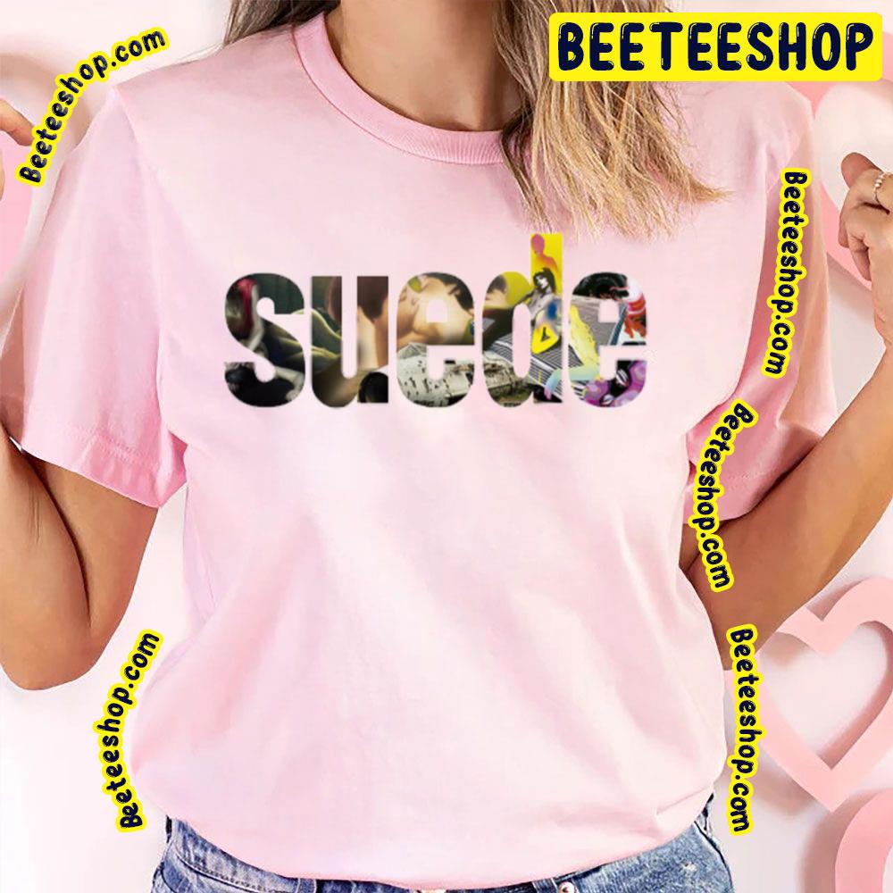 Retro Logo Suede Trending Unisex T-Shirt