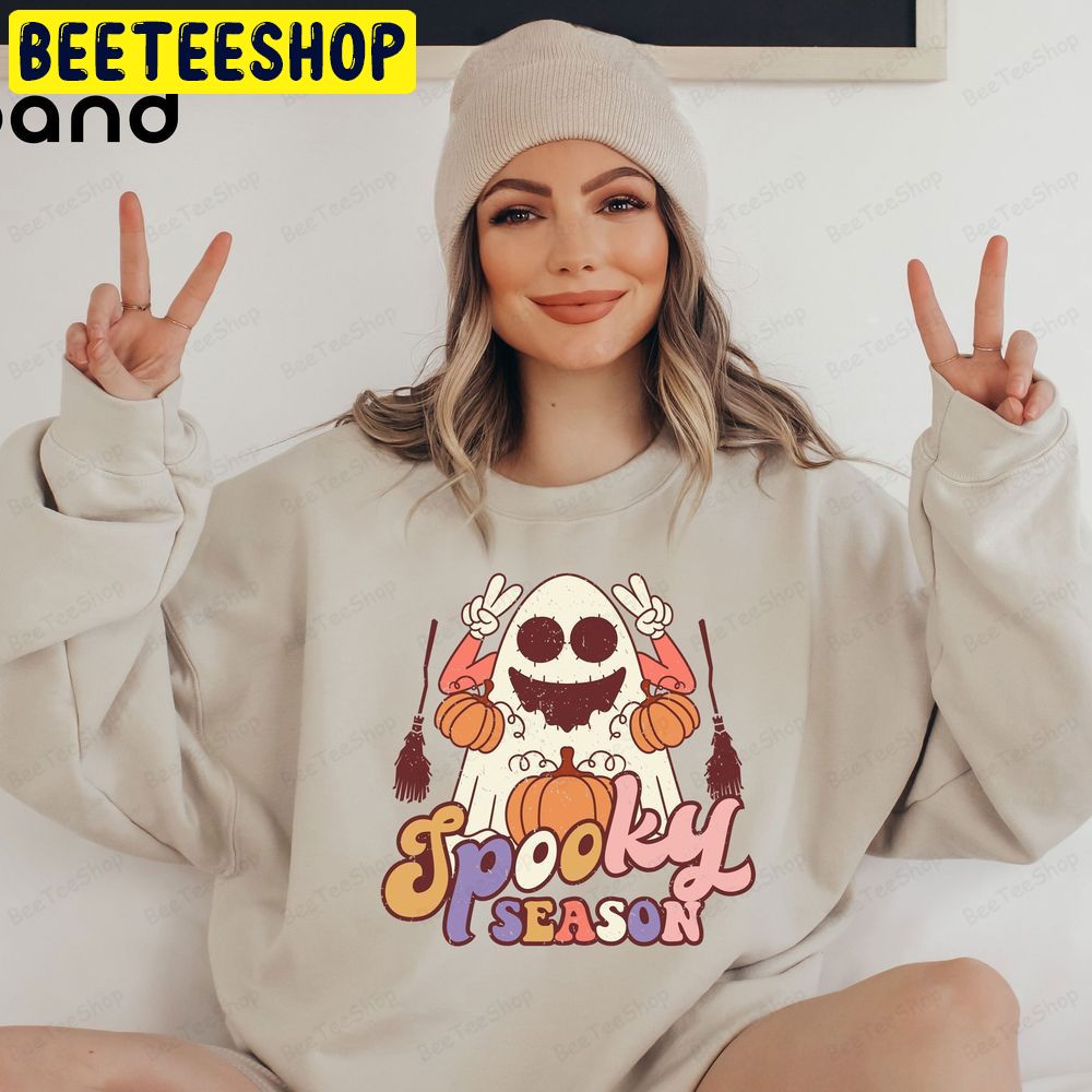 Retro Spooky Season Halloween Trending Unisex Sweatshirt