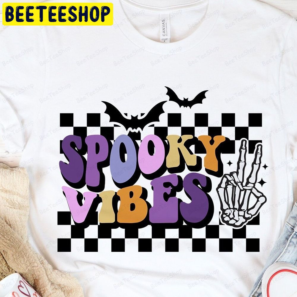 Retro Spooky Vibes Trending Unisex T-Shirt