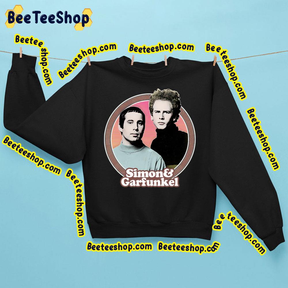 Retro Style Circle Member Simon & Garfunkel Band Trending Unisex Sweatshirt