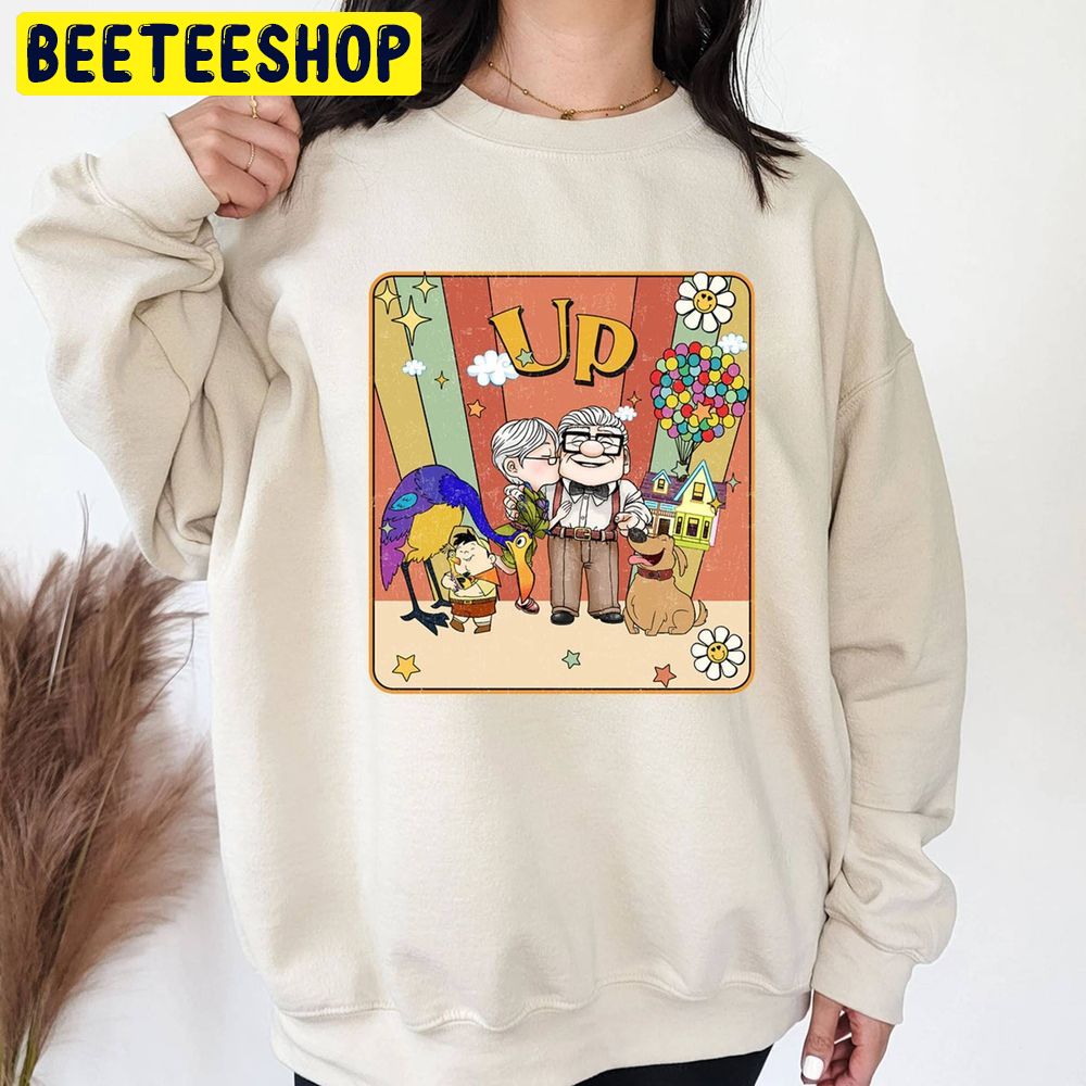 Retro Up Family Up Movie Trending Unisex Sweatshirt