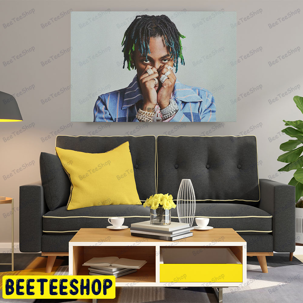 Rich The Kid Dimitri Roger Rapper Music Art Landscape Canvas