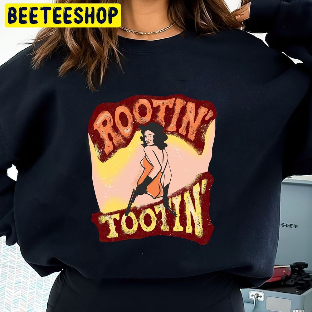 Rootin Tootin Good Time Vintage Cowboy Rodeo Trending Unisex T-Shirt