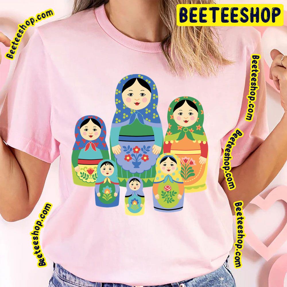 Russian Nesting Dolls Trending Unisex T-Shirt