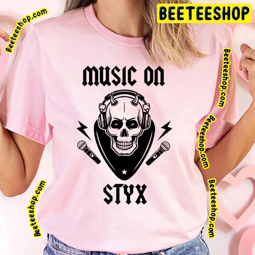 Skull Music On Styx Trending Unisex T-Shirt