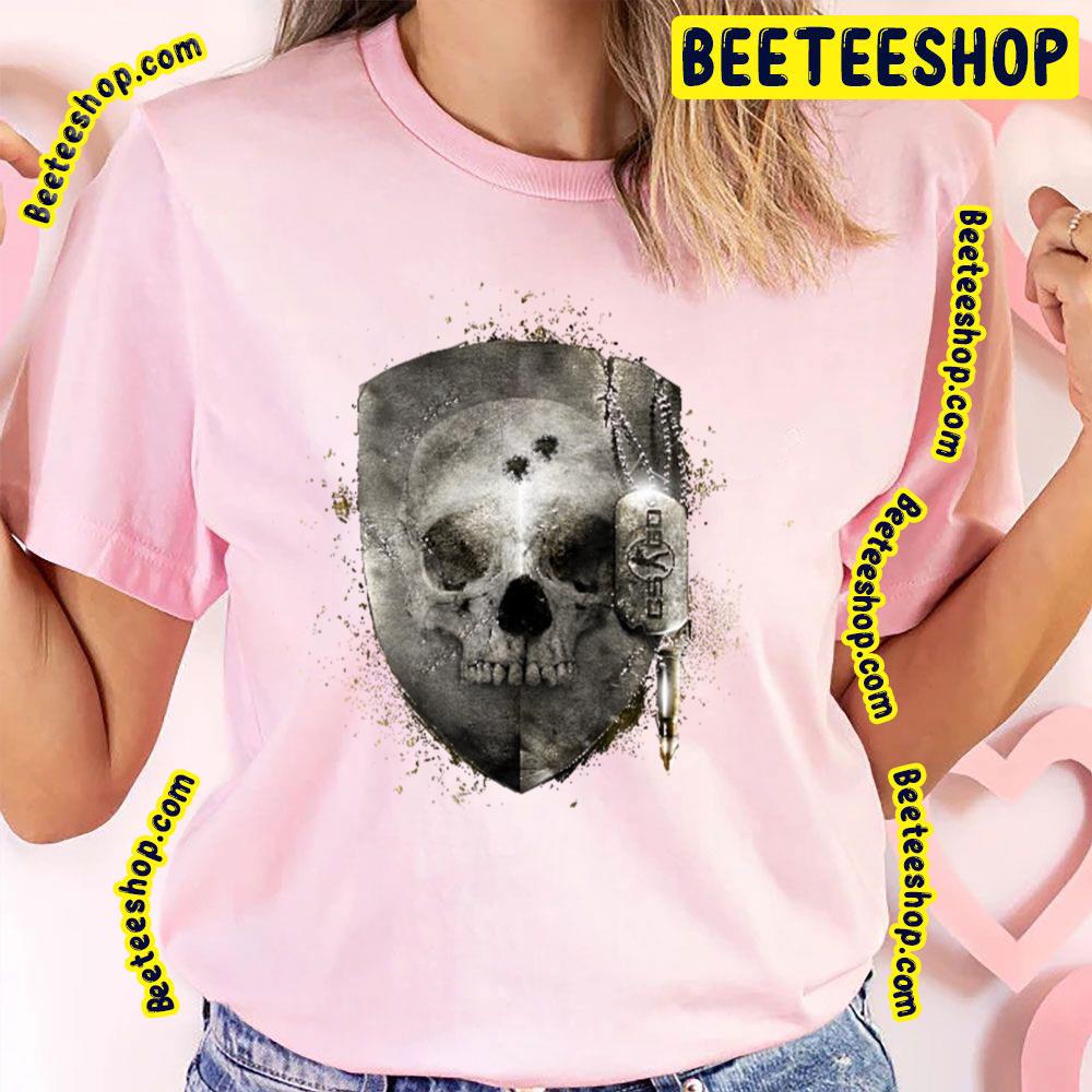 Skull Shield Counter Strike Trending Unisex T-Shirt