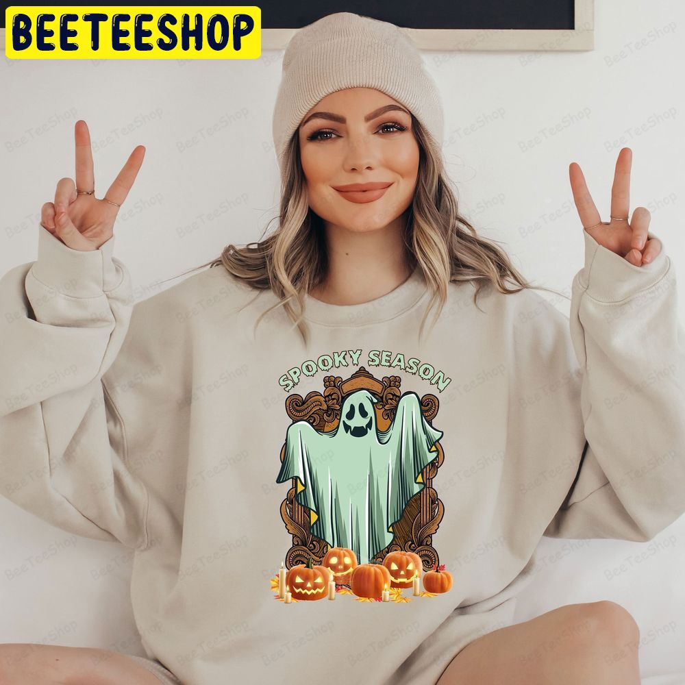 Spooky Season Funny Halloween Trending Unisex Sweatshirt