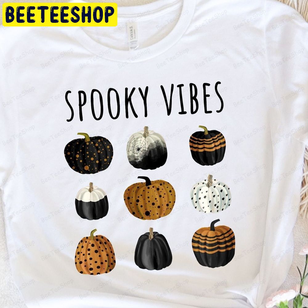 Spooky Vibes Fall Quotes Halloween Trending Unisex T-Shirt