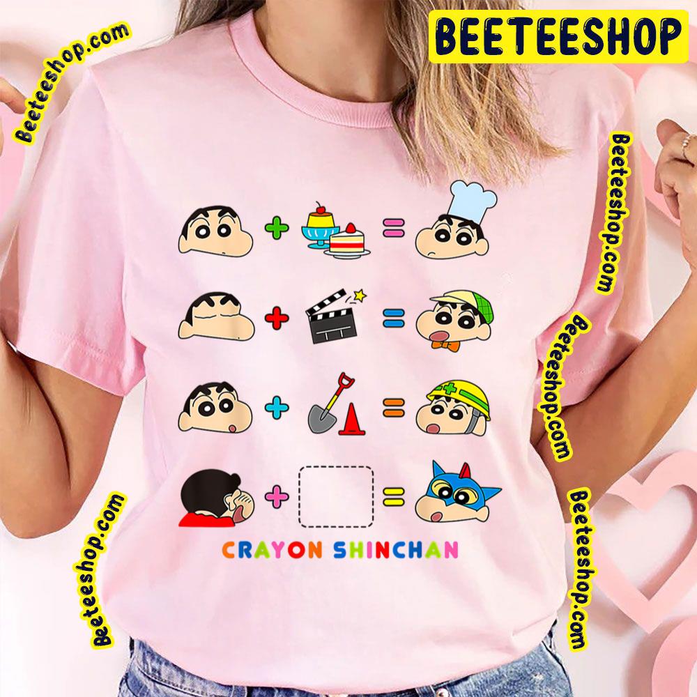 Study Crayon Shin Chan Trending Unisex T-Shirt