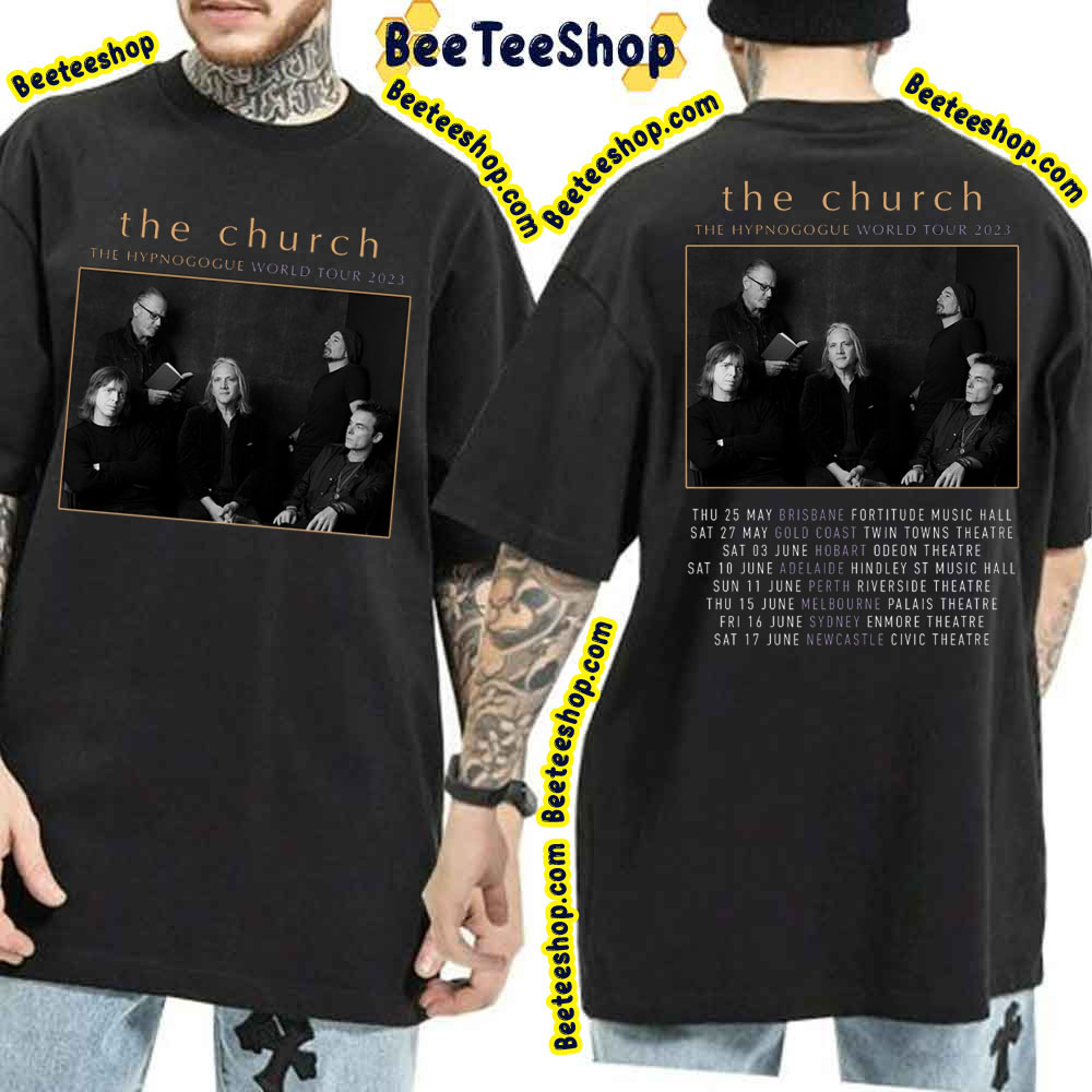 The Church World Tour 2023 Dates Double Sided Trending Unisex T-Shirt