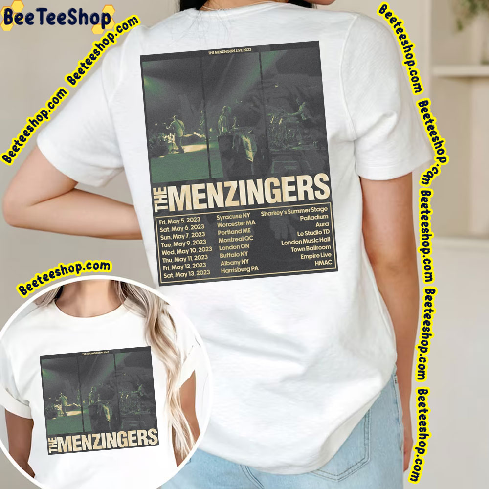 The Menzingers Live 2023 Double Sided Trending Unisex T-Shirt