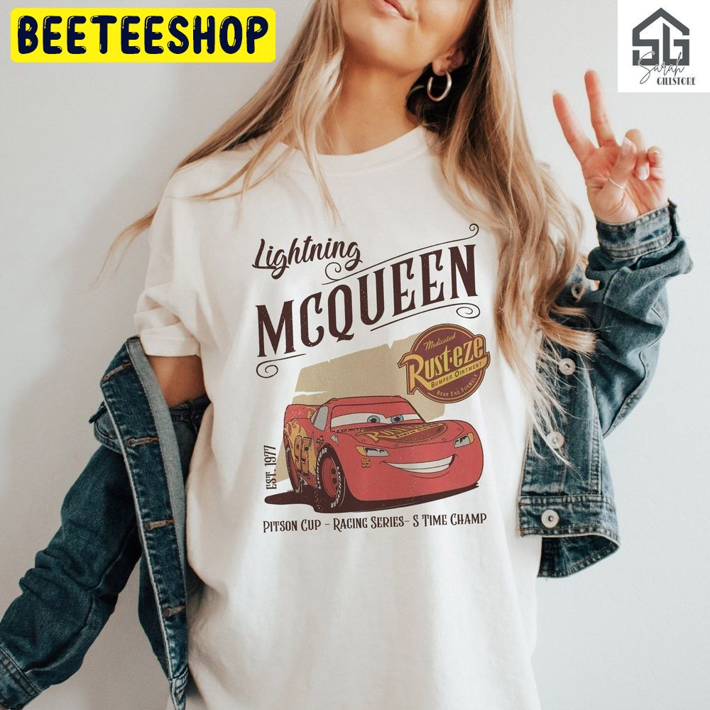 Vintage Cars Lightning Mcqueen Trending Unisex T-Shirt