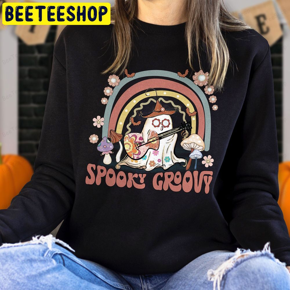 Vintage Halloween Spooky Season Trending Unisex Sweatshirt