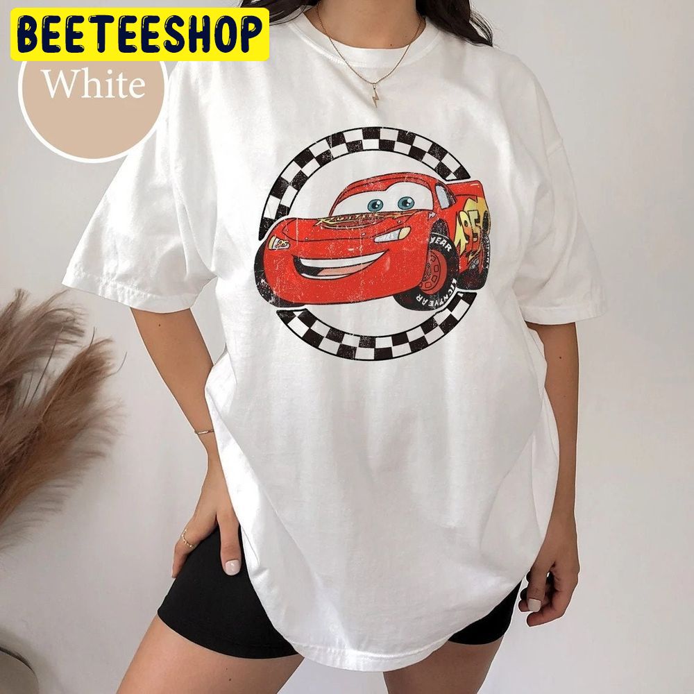 Vintage Mcqueen Disney Cars Trending Unisex T-Shirt